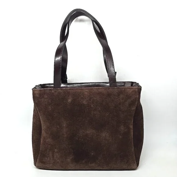 ZADIG & VOLTAIRE Brown Split Leather Shoulder Bag Purse - Picture 2 of 12